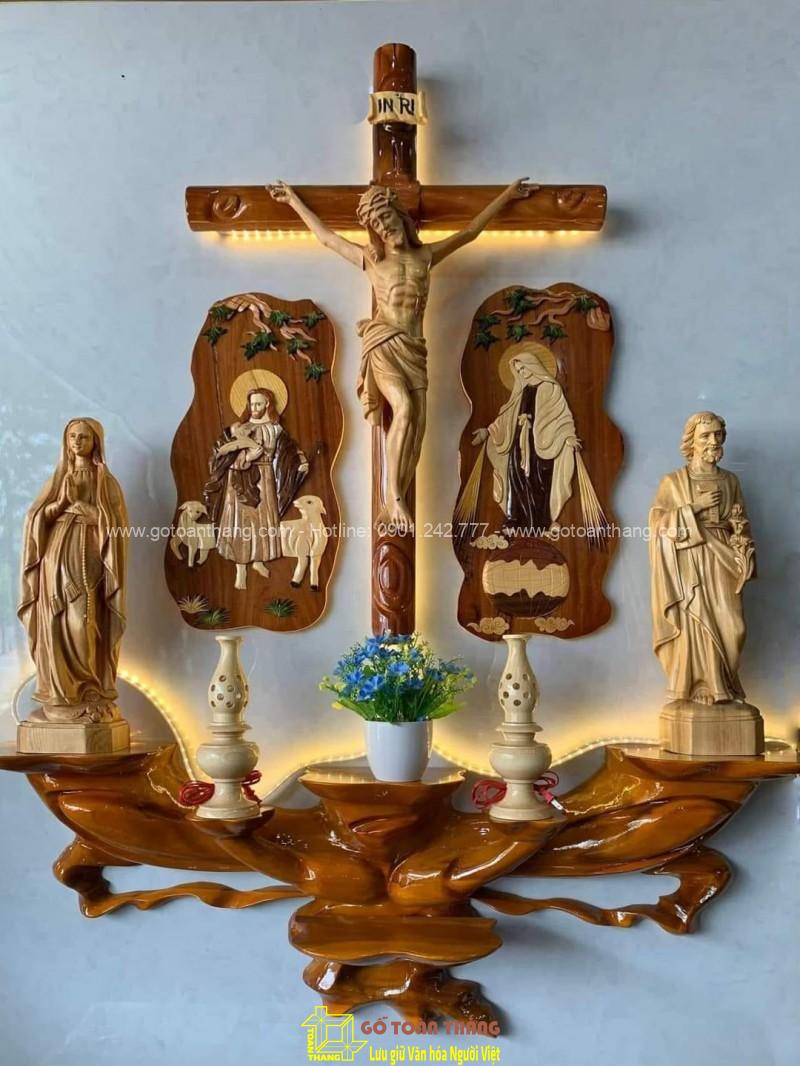 Bàn giao sản phẩm bàn thờ quận 10 TPHCM trong ngày 15 ban tho cong giao 5