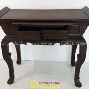 Bàn Thờ Gia Tiên gỗ Chiu Liu Cuốn thư 134 BGT-08 3 ban tho cuon thu 134 go chiu liu 2