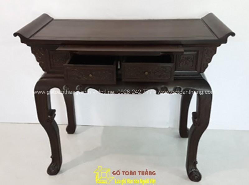 Bàn Thờ Gia Tiên gỗ Chiu Liu Cuốn thư 134 BGT-08 2 Bàn Thờ Gia Tiên gỗ Chiu Liu Cuốn thư 134 BGT-08 - Ảnh 2