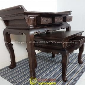 Bàn Thờ Gia Tiên gỗ Chiu Liu Cuốn thư 192 BGT-06 5 ban tho cuon thu 192 go chiu liu 1