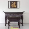 Sập thờ gỗ Chiu Liu Cuốn thư 1m92 HT21