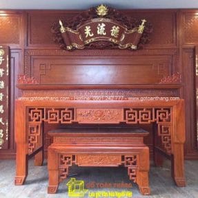 Bàn Thờ đứng hiện đại gỗ Gõ đỏ BT-01