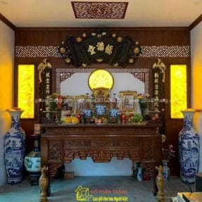 Bàn Thờ đứng hiện đại gỗ Chiu Liu BT-51