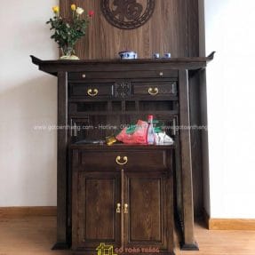 Bàn Thờ đứng hiện đại gỗ Chiu Liu BT-54