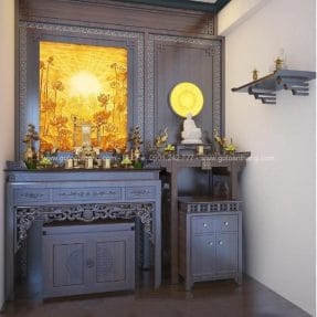 Bàn Thờ đứng hiện đại gỗ Chiu Liu BT-49