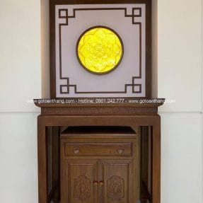 Bàn Thờ đứng hiện đại gỗ Gõ đỏ BT-22