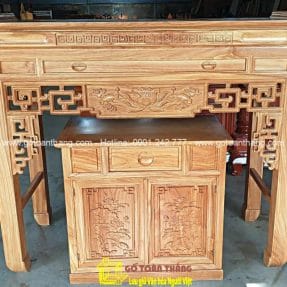 Bàn Thờ đứng hiện đại gỗ Gõ đỏ BT-24