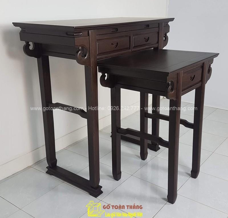 Bàn Thờ Gia Tiên gỗ Chiu Liu nách mây 126x106 BGT-04 2 Bàn Thờ Gia Tiên gỗ Chiu Liu nách mây 126x106 BGT-04 - Ảnh 2
