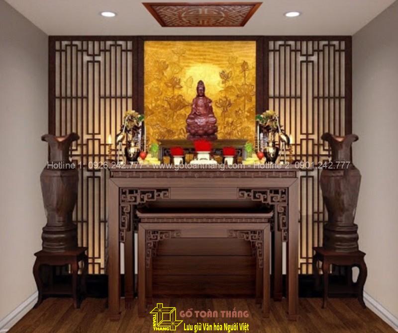 Bàn thờ quận 11 chất lượng, giá tốt tại Bàn thờ Toàn Thắng 13 ban tho phat 7