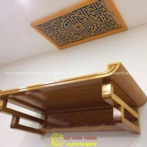 Trang thờ treo tường gỗ Sồi TT-03