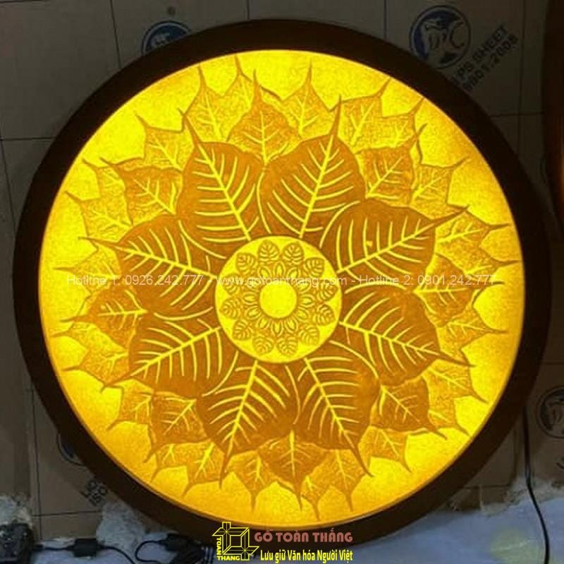 Tranh Trúc Chỉ hào quang Bồ đề TTC-11 1 Tranh Trúc Chỉ hào quang Bồ đề TTC-11