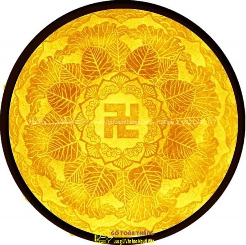 Tranh Trúc Chỉ hoa văn chữ Vạn TTC-02 1 Tranh Trúc Chỉ hoa văn chữ Vạn TTC-02