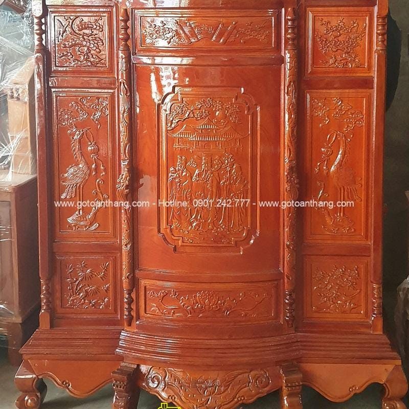 Tủ thờ gỗ Gõ đỏ TTH-10