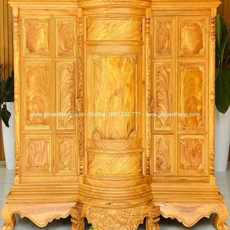 Tủ thờ gỗ Gõ đỏ TTH-14