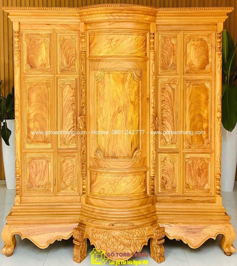 Tủ thờ gỗ Gõ đỏ TTH-14 1 Tủ thờ gỗ Gõ đỏ TTH-14
