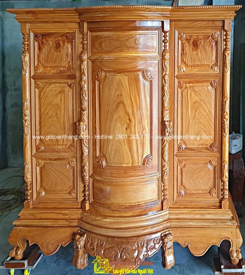 Tủ thờ gỗ Gõ đỏ Cẩn Ốc TTH-07 1 Tủ thờ gỗ Gõ đỏ Cẩn Ốc TTH-07