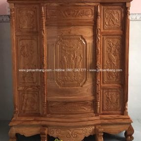 Tủ thờ gỗ Gõ đỏ TTH-08