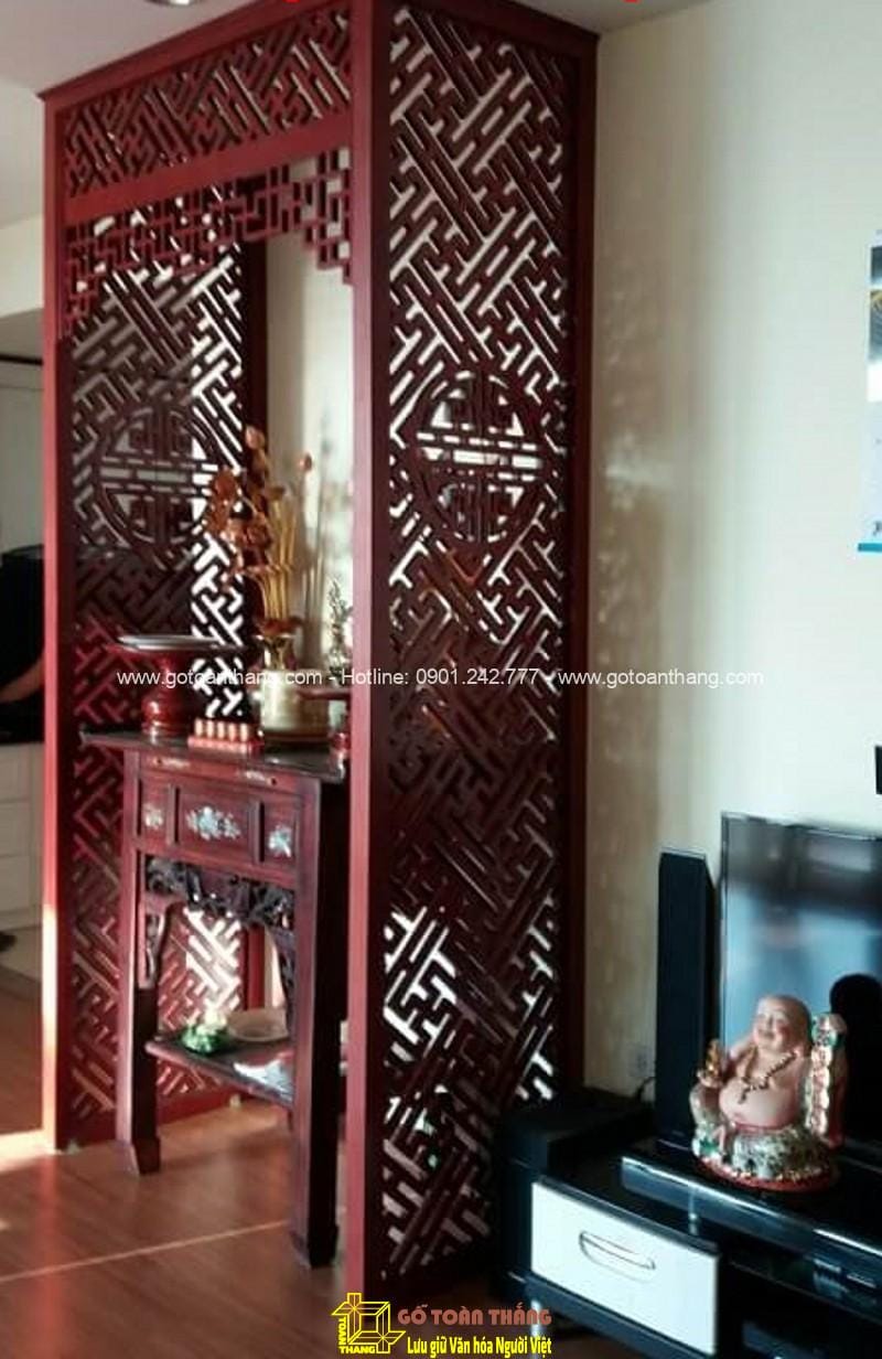 Top 99+ mẫu vách ngăn phòng thờ chung cư đẹp, hiện đại 11 vach ngan cnc phong tho 2 1
