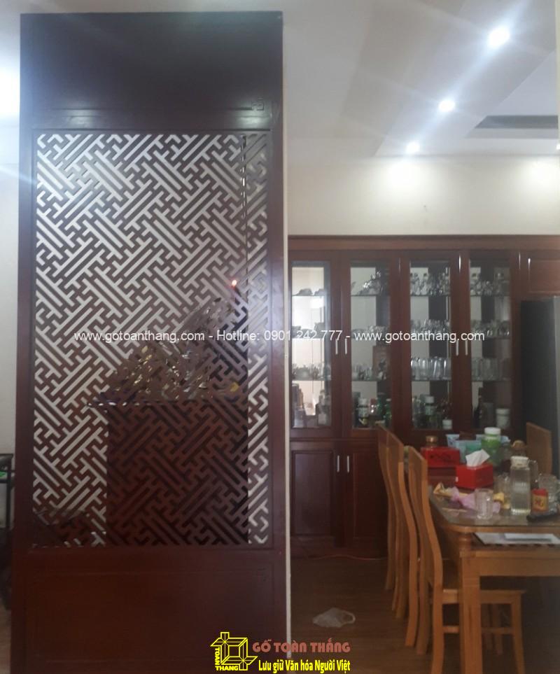Vách ngăn CNC phòng thờ chữ vạn VNT-03 1 Vách ngăn CNC phòng thờ chữ vạn VNT-03
