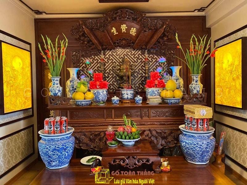 Cúng rằm và Mồng 1: Ý nghĩa, văn khấn và cách cúng chi tiết 4 Nghi thuc tho cung to tien mang y nghia tam linh voi nguoi Viet