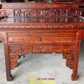 Bàn Thờ gỗ Muồng 2 tầng BTM-04