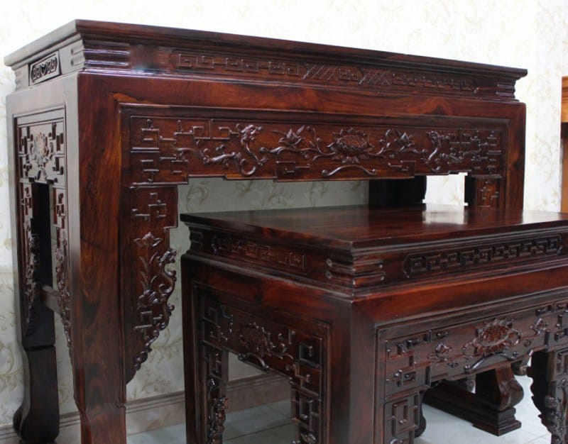 Bàn Thờ đứng hiện đại gỗ Muồng BTM-01 2 Bàn Thờ đứng hiện đại gỗ Muồng BTM-01 - Ảnh 2