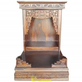 Bàn thờ Thần Tài gỗ Muồng BTM-01