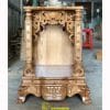 Bàn thờ Thần Tài gỗ Sồi TTS-02