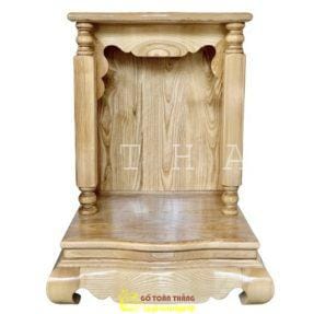 Bàn thờ Thần Tài gỗ Sồi TTS-04