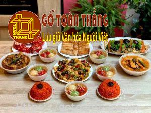 cac mon chay trong mam co cung ram thang gieng