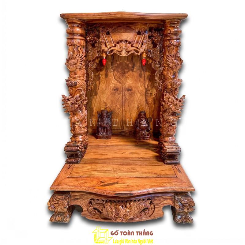 Bàn thờ Thần Tài gỗ Cẩm Lai TTC-10 1 Bàn thờ Thần Tài gỗ Cẩm Lai TTC-10