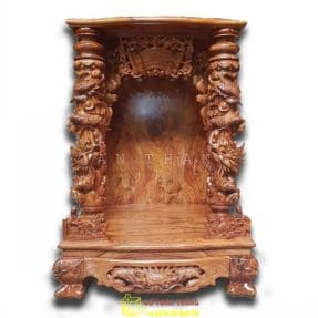 Bàn thờ Thần Tài gỗ Cẩm Lai TTC-05