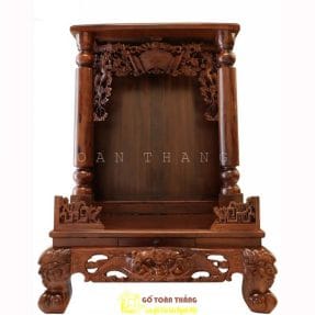 Bàn thờ Thần Tài gỗ Cẩm Lai TTC-04