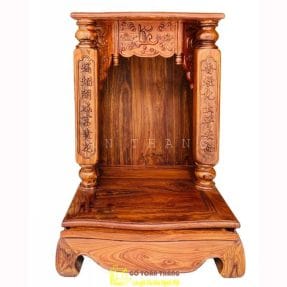 Bàn thờ Thần Tài gỗ Cẩm Lai TTC-06