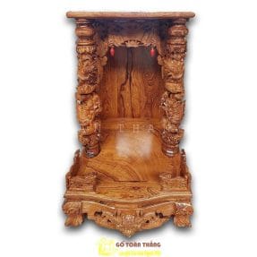 Bàn thờ Thần Tài gỗ Cẩm Lai TTC-12