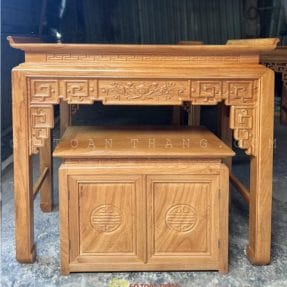 Bàn Thờ gỗ Gõ đỏ BTG-23