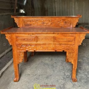 Bàn Thờ 2 tầng gỗ Gõ đỏ BTG-13