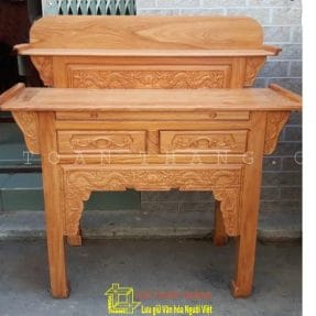 Bàn Thờ 2 tầng gỗ Gõ đỏ BTG-10