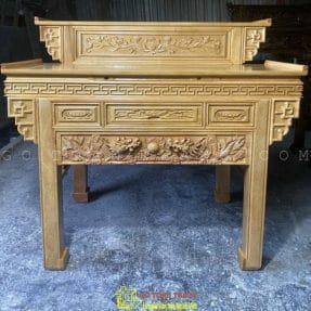 Bàn Thờ 2 tầng gỗ Gõ đỏ BTG-18