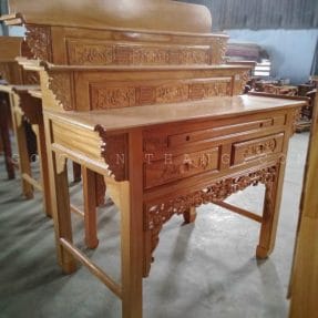 Bàn Thờ 3 tầng gỗ Gõ đỏ BTG-06
