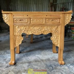 Bàn Thờ gỗ Gõ đỏ BTG-22