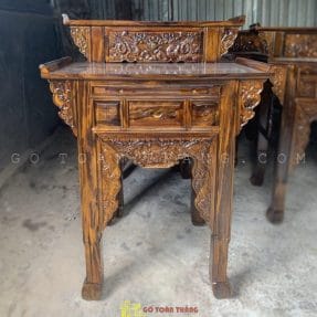 Bàn Thờ gỗ Muồng 2 tầng BTM-10