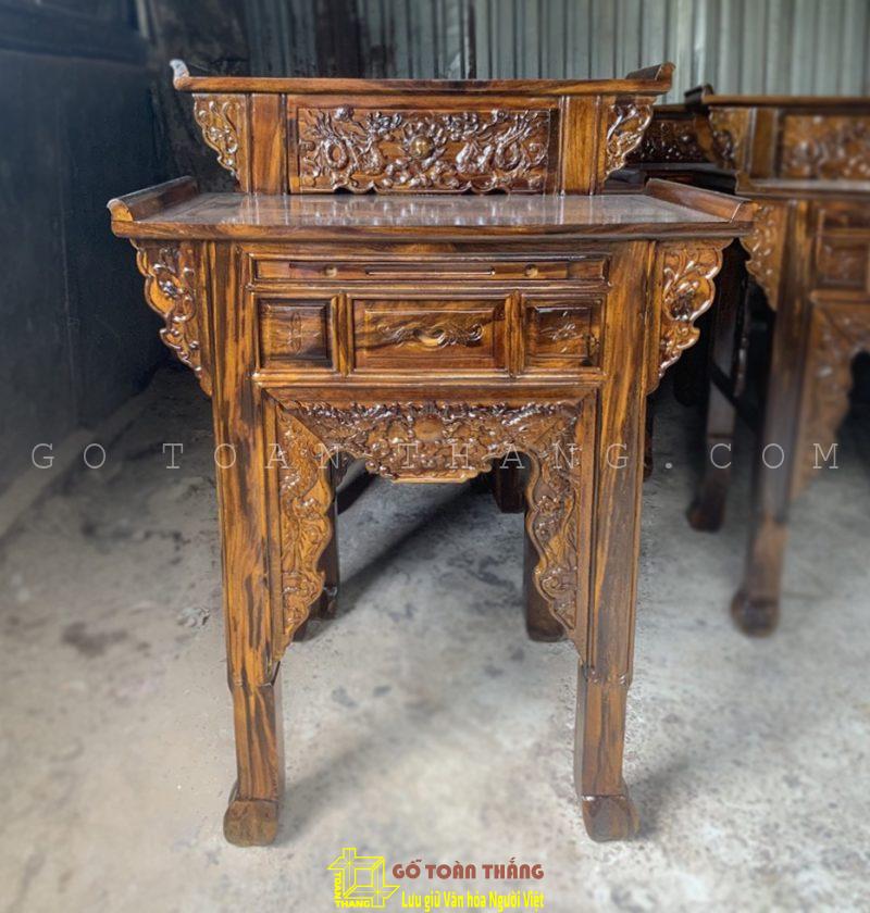 Bàn Thờ gỗ Muồng 2 tầng BTM-10 1 Bàn Thờ gỗ Muồng 2 tầng BTM-10