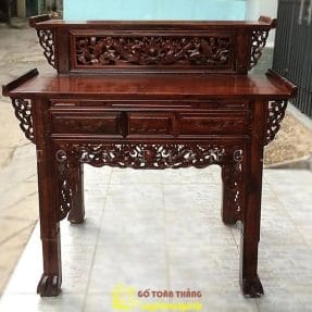Bàn Thờ gỗ Muồng 2 tầng BTM-08
