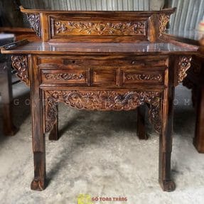 Bàn Thờ gỗ Muồng 2 tầng BTM-07
