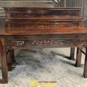 Bàn Thờ gỗ Muồng 3 tầng BTM-21