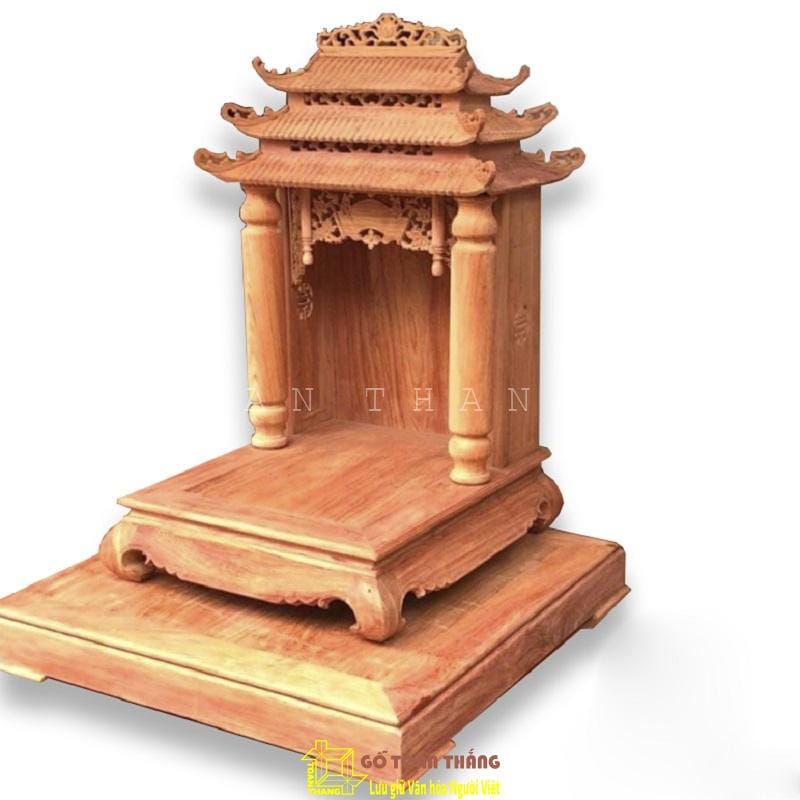Bàn thờ Thần Tài gỗ Hương đá TTH-02 1 Bàn thờ Thần Tài gỗ Hương đá TTH-02