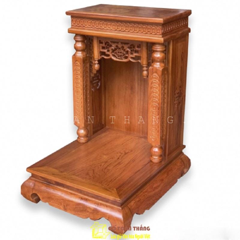 Bàn thờ Thần Tài gỗ Hương đá TTH-03 1 Bàn thờ Thần Tài gỗ Hương đá TTH-03