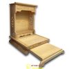 Bàn thờ Thần Tài gỗ Sồi TTS-10