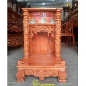 Bàn thờ Thần Tài gỗ Xoan Đào TTX-06